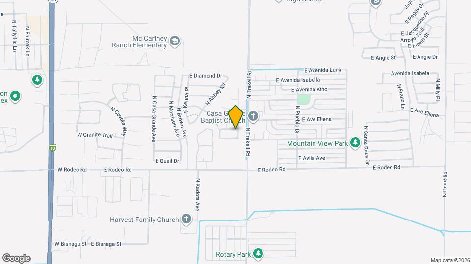 993 E Cactus Wren Dr Map and Location Details