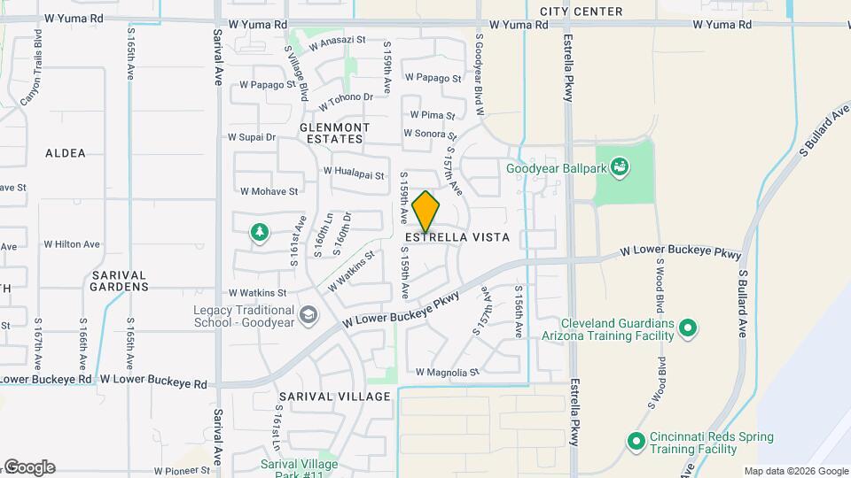 15810 W Durango St Map and Location Details