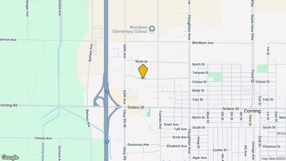2093 Colusa St Map and Location Details