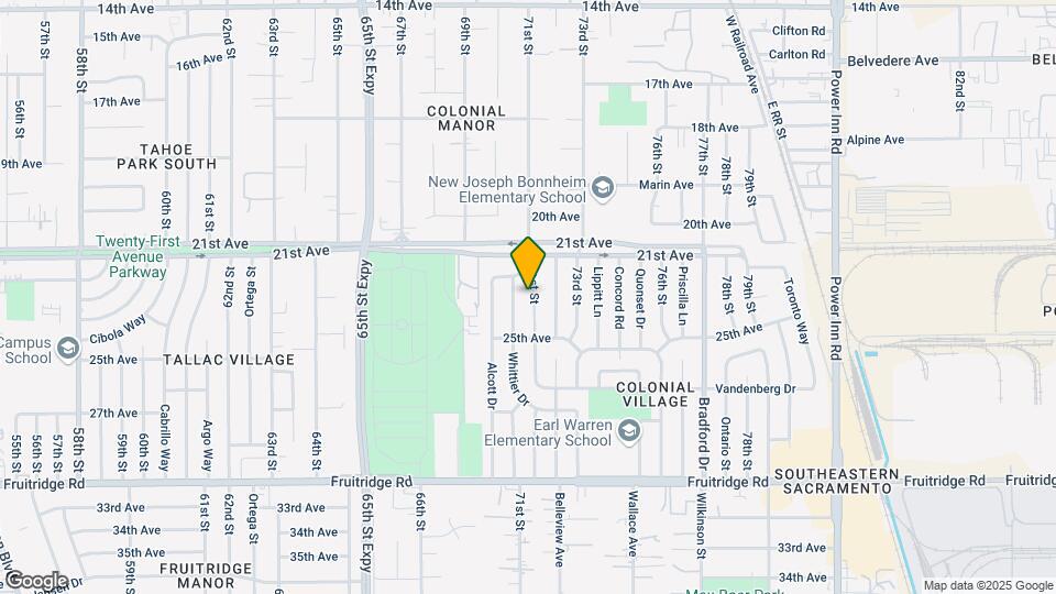 4940 71st St Map and Location Details