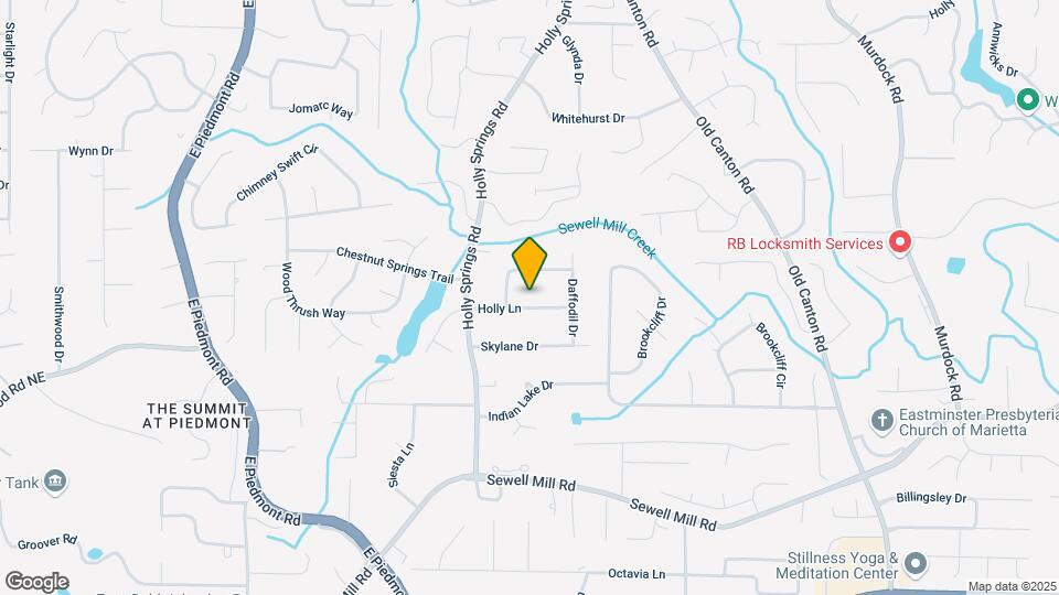 2615 Holly Ln Map and Location Details