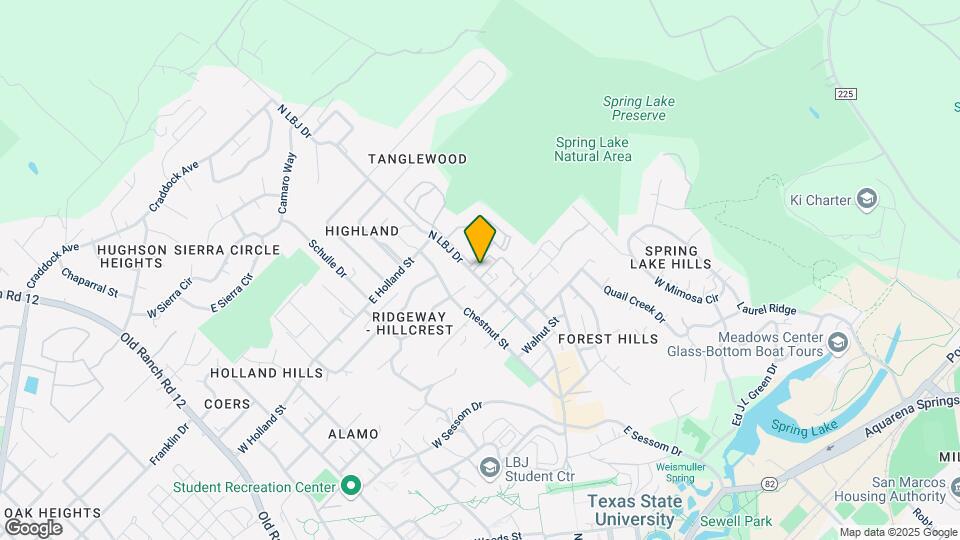 Hill Country Map and Location Details