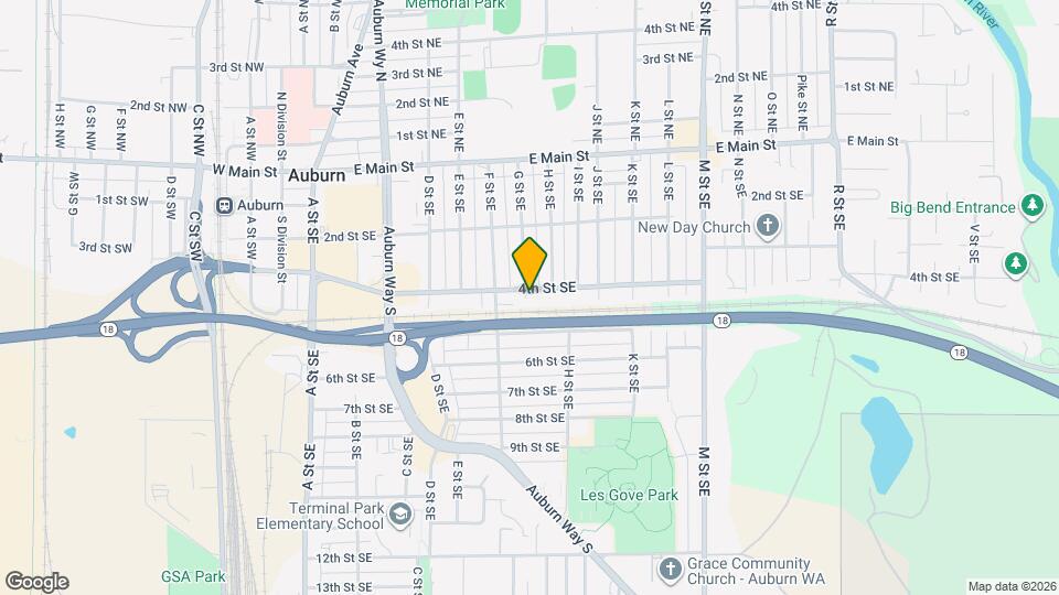 702 4th St SE Map and Location Details