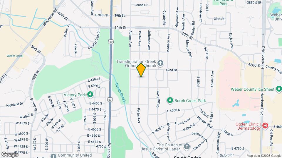 4258 S Porter Ave Map and Location Details