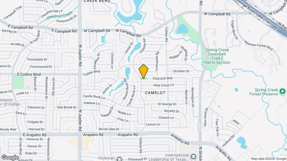 2938 Churchill Way Map and Location Details