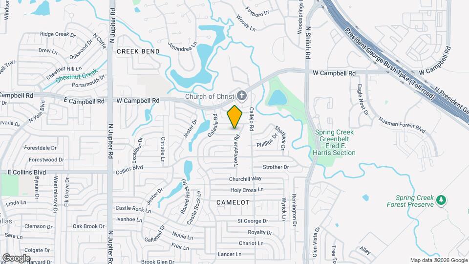 2905 Spring Brook Dr Map and Location Details