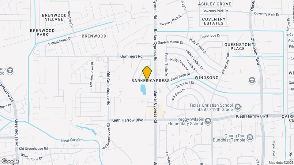 18227 River Sage Dr Map and Location Details