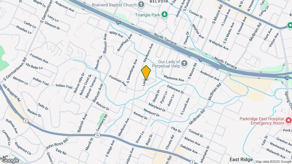 740 Lanoir St Map and Location Details