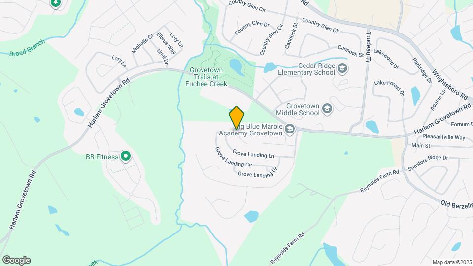 3422 Grove Landing Cir Mapa y Detalles de la Ubicación