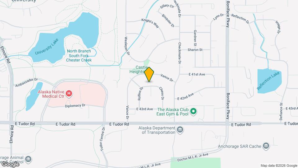 4925 Rollins Dr Map and Location Details