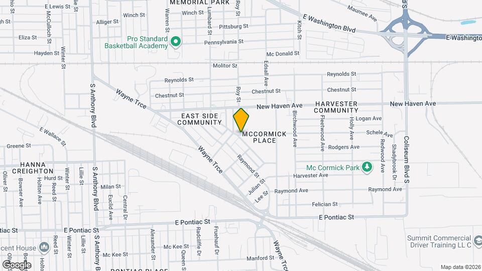 Mc Cormick Place Apartments and Nearby Fort Wayne Apartments For Rent