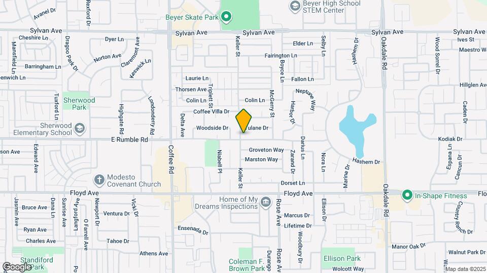 3000 Keller St Map and Location Details