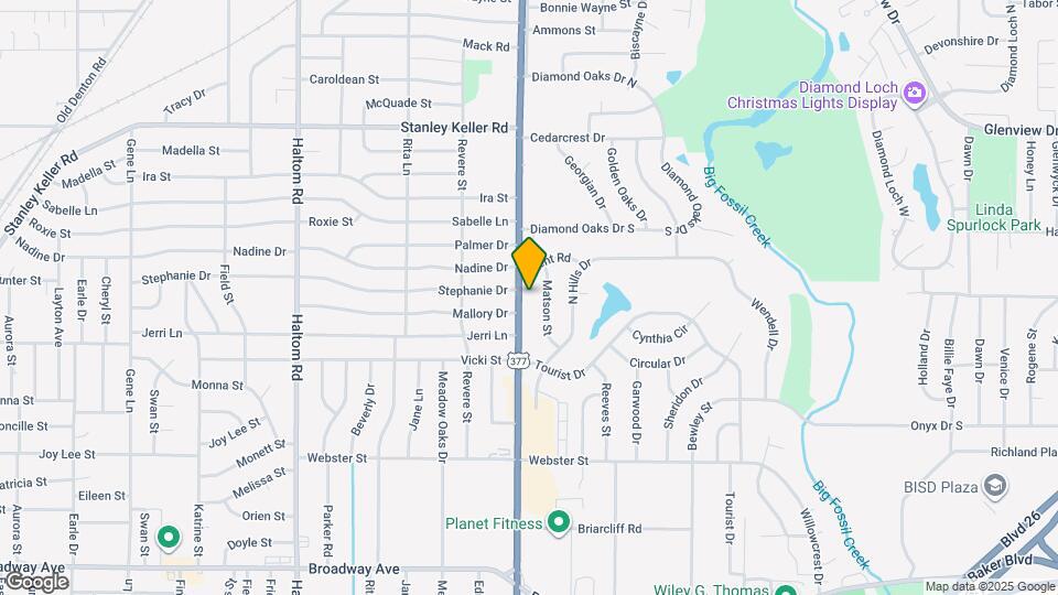 3758 Denton Hwy Mapa y Detalles de la Ubicación