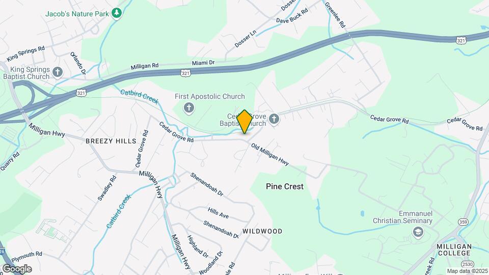 390 Cedar Grove Rd, Unit #7 Map and Location Details