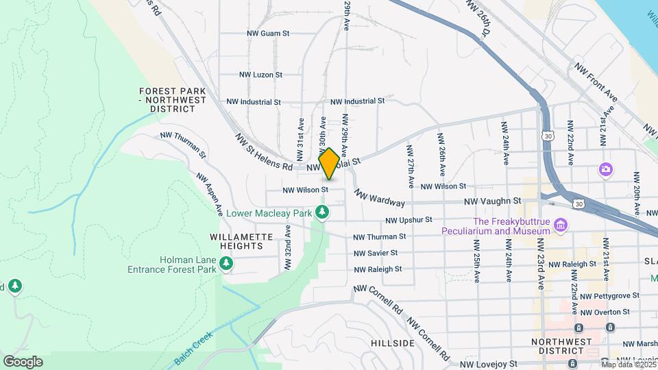 Wilson Townhomes Map and Location Details