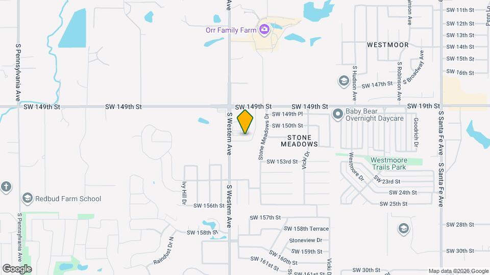 805 SW 151st St Map and Location Details