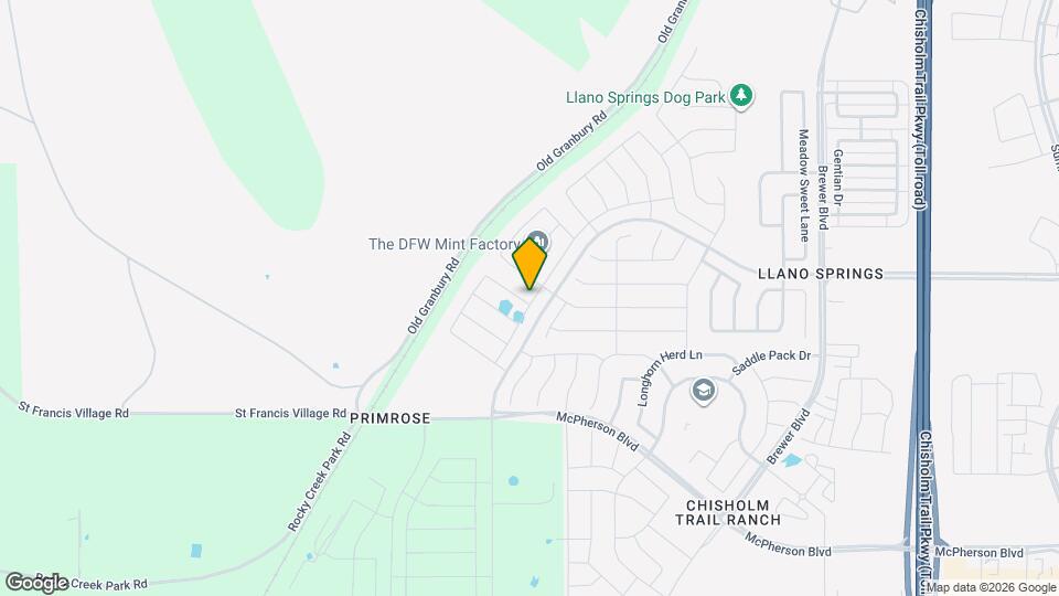 6700 Palmdale Ln Map and Location Details