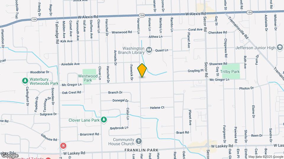 3646 McGregor Ln Map and Location Details