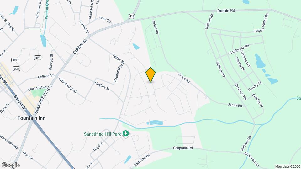 616 Fountain Brook Ln Map and Location Details