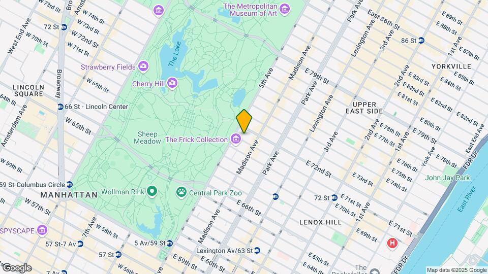 3 E 71st St Map and Location Details