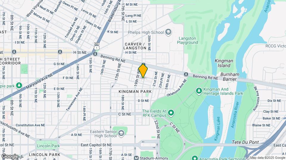 620 20th St NE Map and Location Details