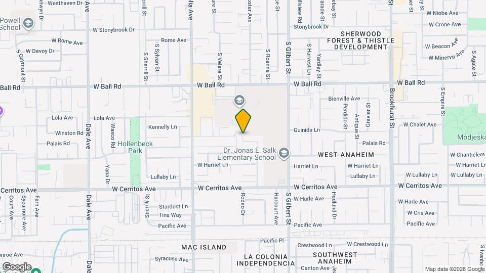 El Sereno Apartments Map and Location Details