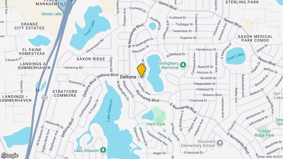 1332 W Hartley Cir Map and Location Details