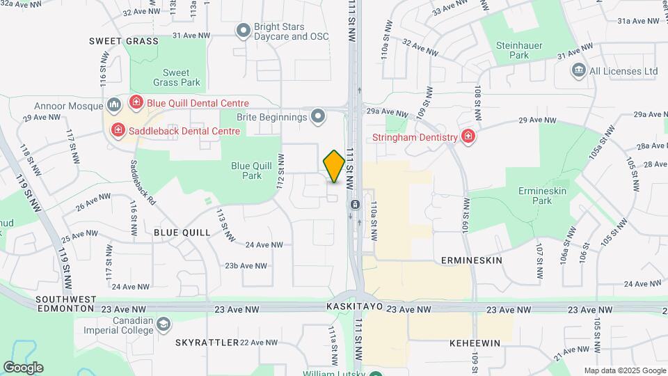 11111-11126 26 Ave NW Map and Location Details