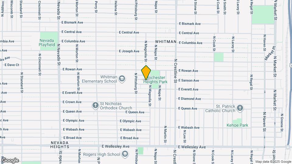 1731 E Sanson Ave Map and Location Details