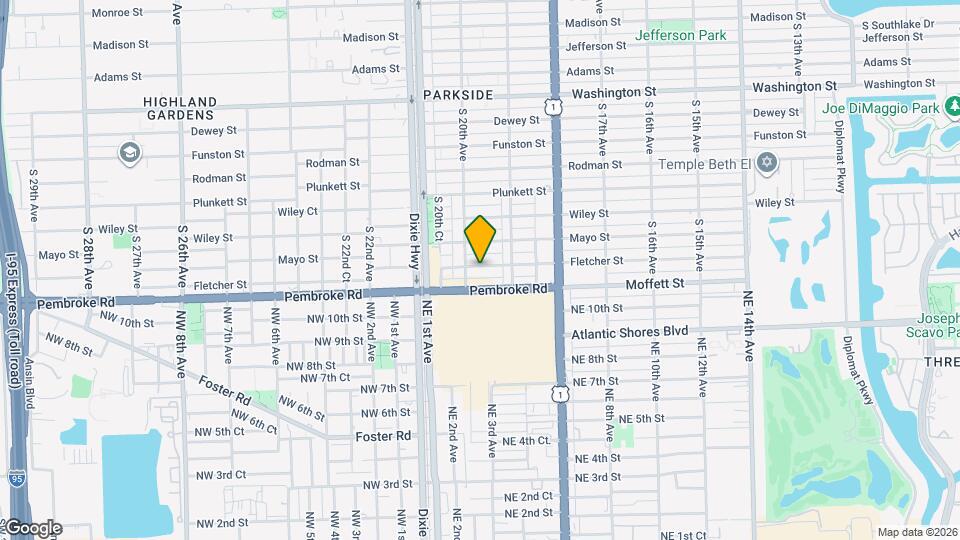 1938 Fletcher St Map and Location Details