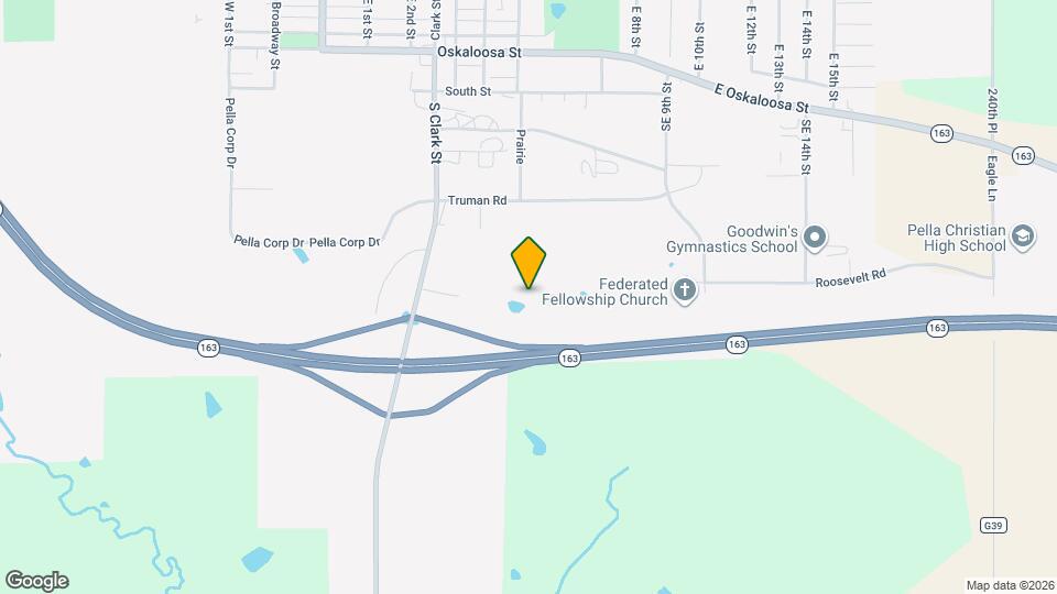 402 S Clark St Map and Location Details