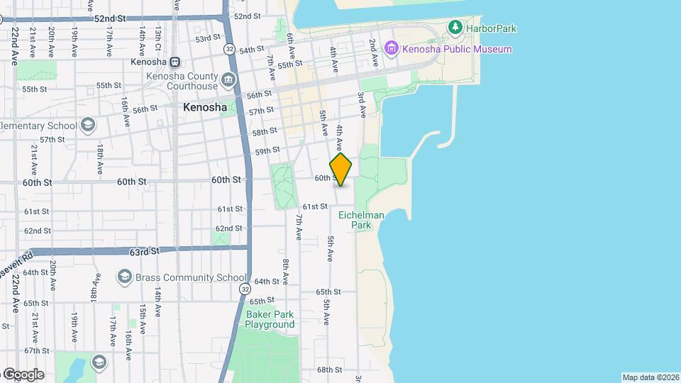 6023 5th Ave Map and Location Details