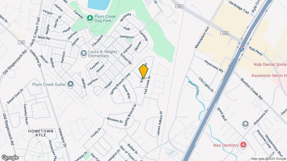 116 Keegans Way Map and Location Details