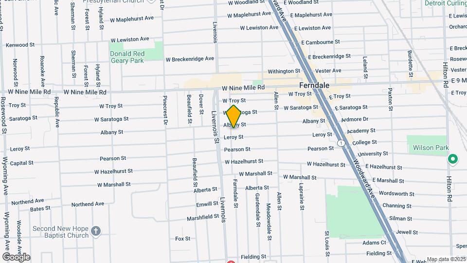 640 Leroy St Mapa y Detalles de la Ubicación