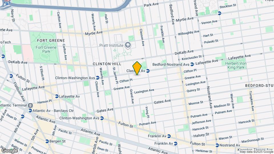 55 Clifton Pl Mapa y Detalles de la Ubicación