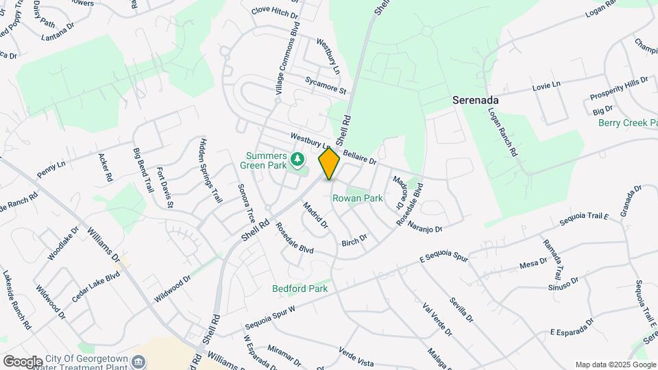 409 Bluehaw Dr Map and Location Details