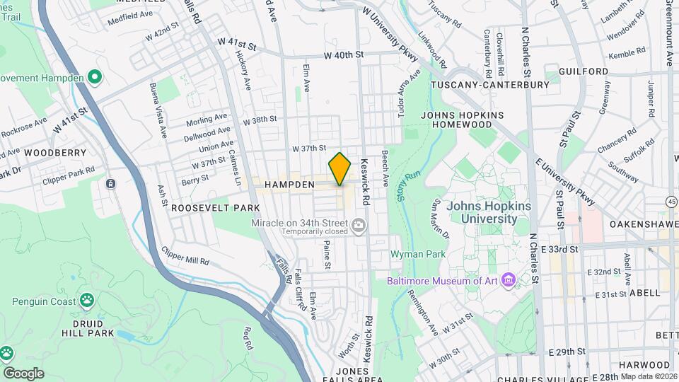 3530 Chestnut Ave Mapa y Detalles de la Ubicación