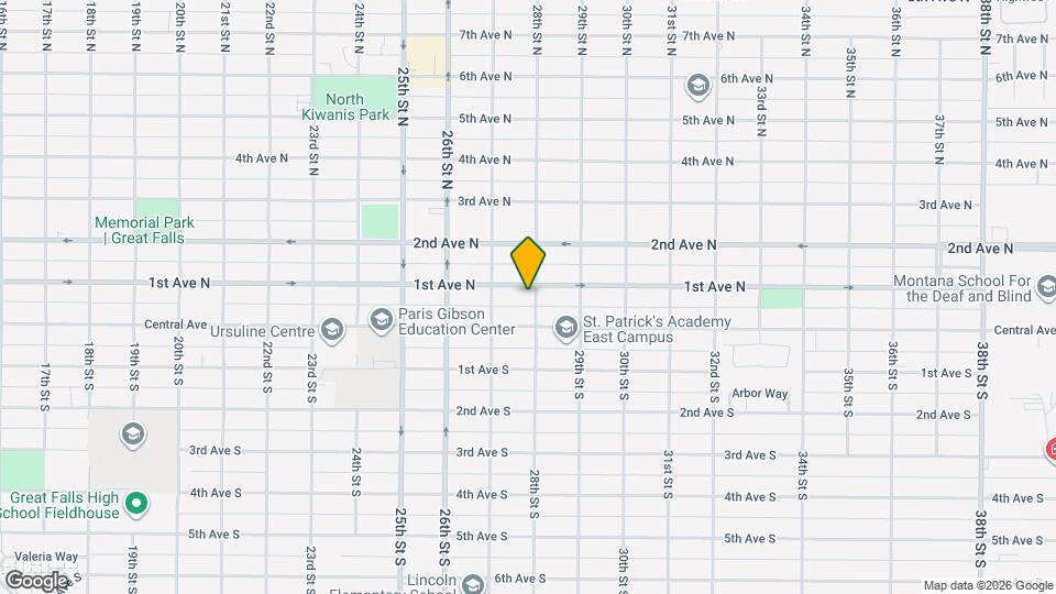 2726 1st Ave N Map and Location Details
