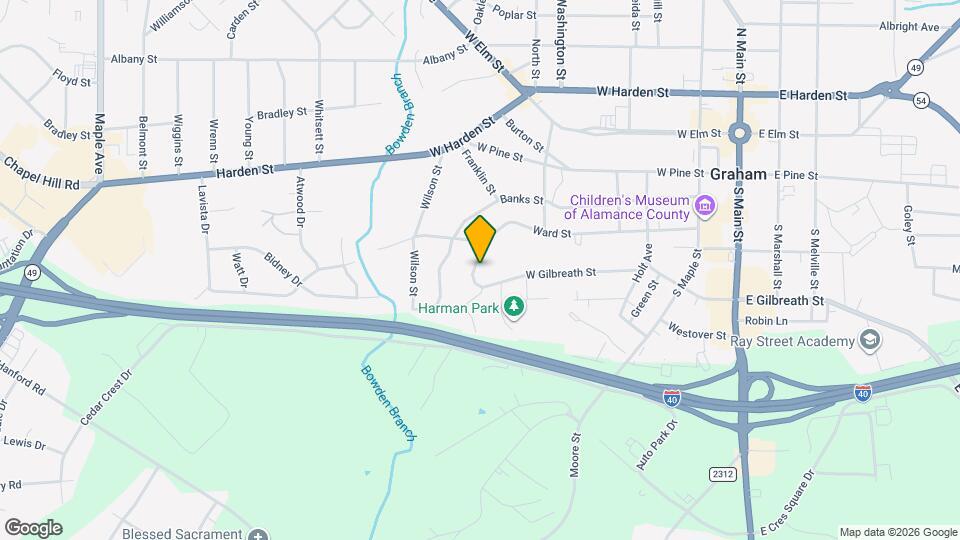 308 Denny Cir Map and Location Details