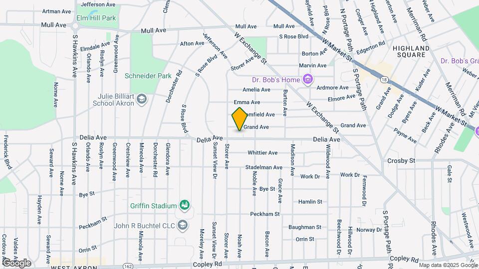 1085 Delia Ave Map and Location Details