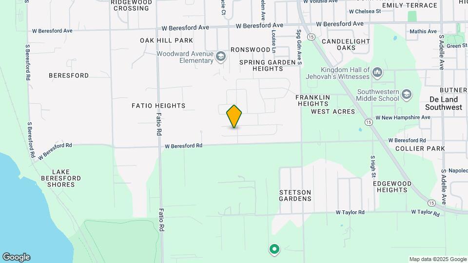 1309 Hammock Reserve Dr Map and Location Details