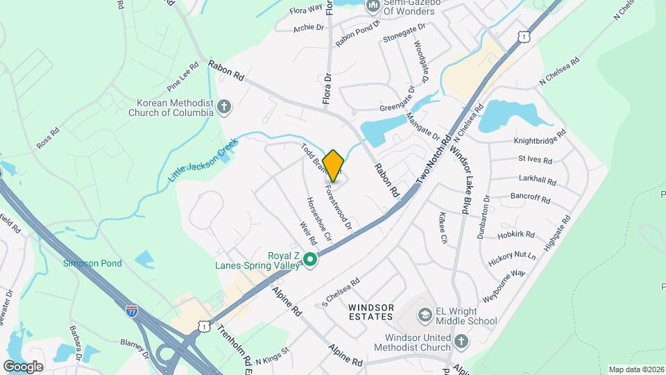 300 Forestwood Dr, Unit 404 Map and Location Details