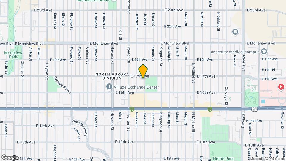 1679 Joliet St Map and Location Details