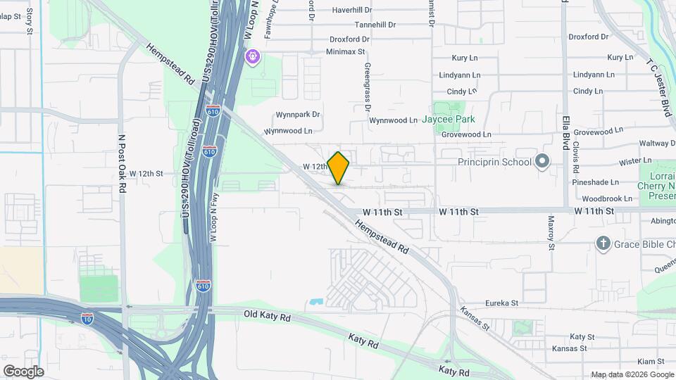 1162 Hempstead Villa Ln Map and Location Details