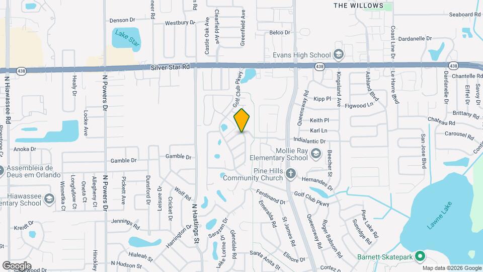 5608 Indialantic Dr, Unit 305 Map and Location Details