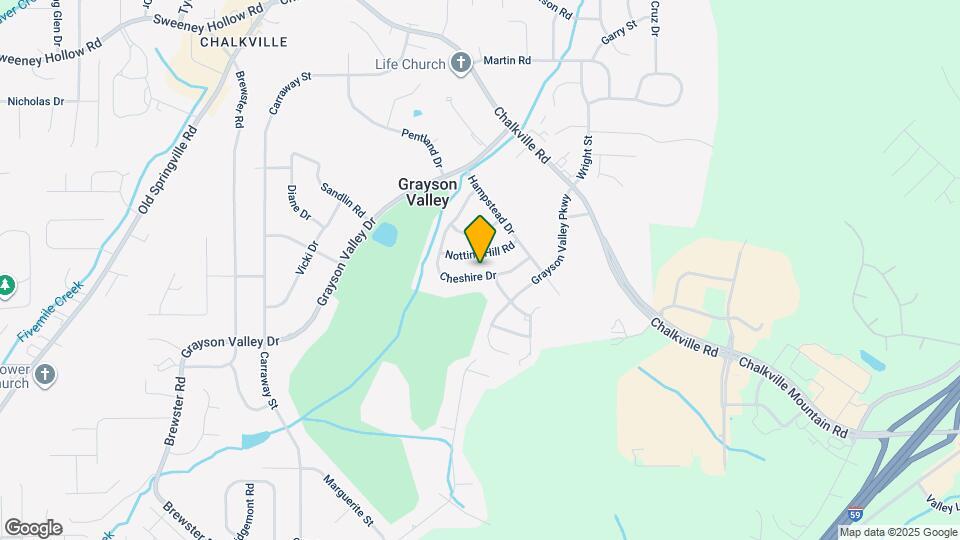 2183 Cheshire Dr Map and Location Details