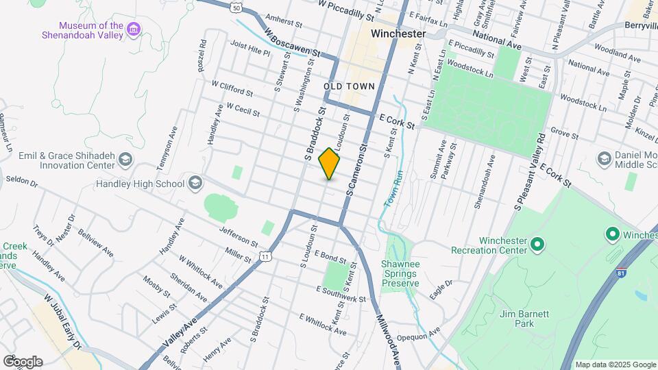 2 E Germain St Map and Location Details