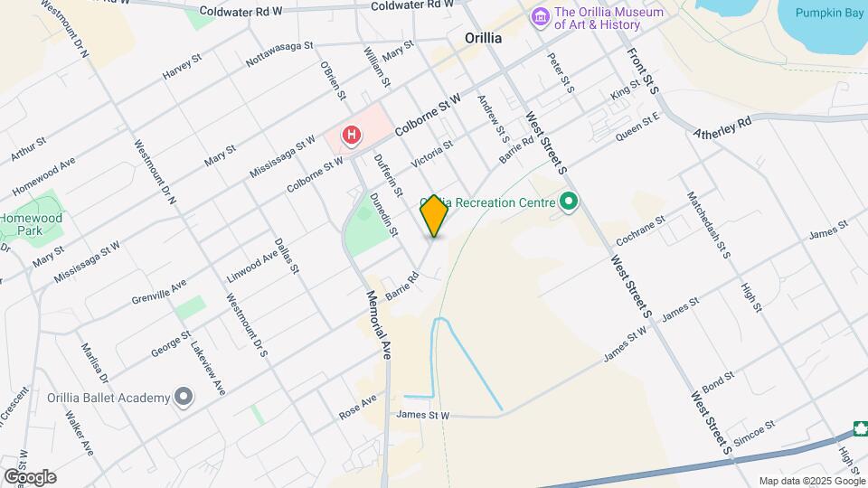 159 Barrie Rd Map and Location Details