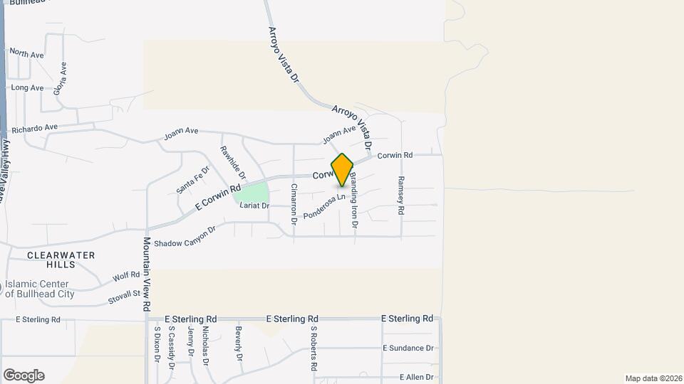 3780 Coyote Ct Map and Location Details