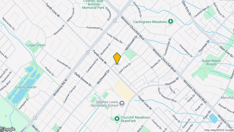 3171 Morning Glory Mews Map and Location Details